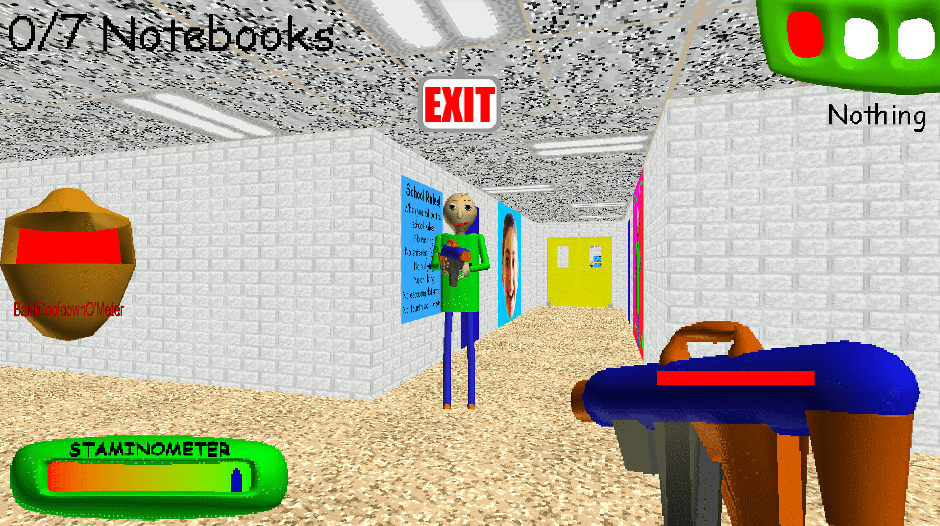 Baldi's Basics Lava Escape by RexHax