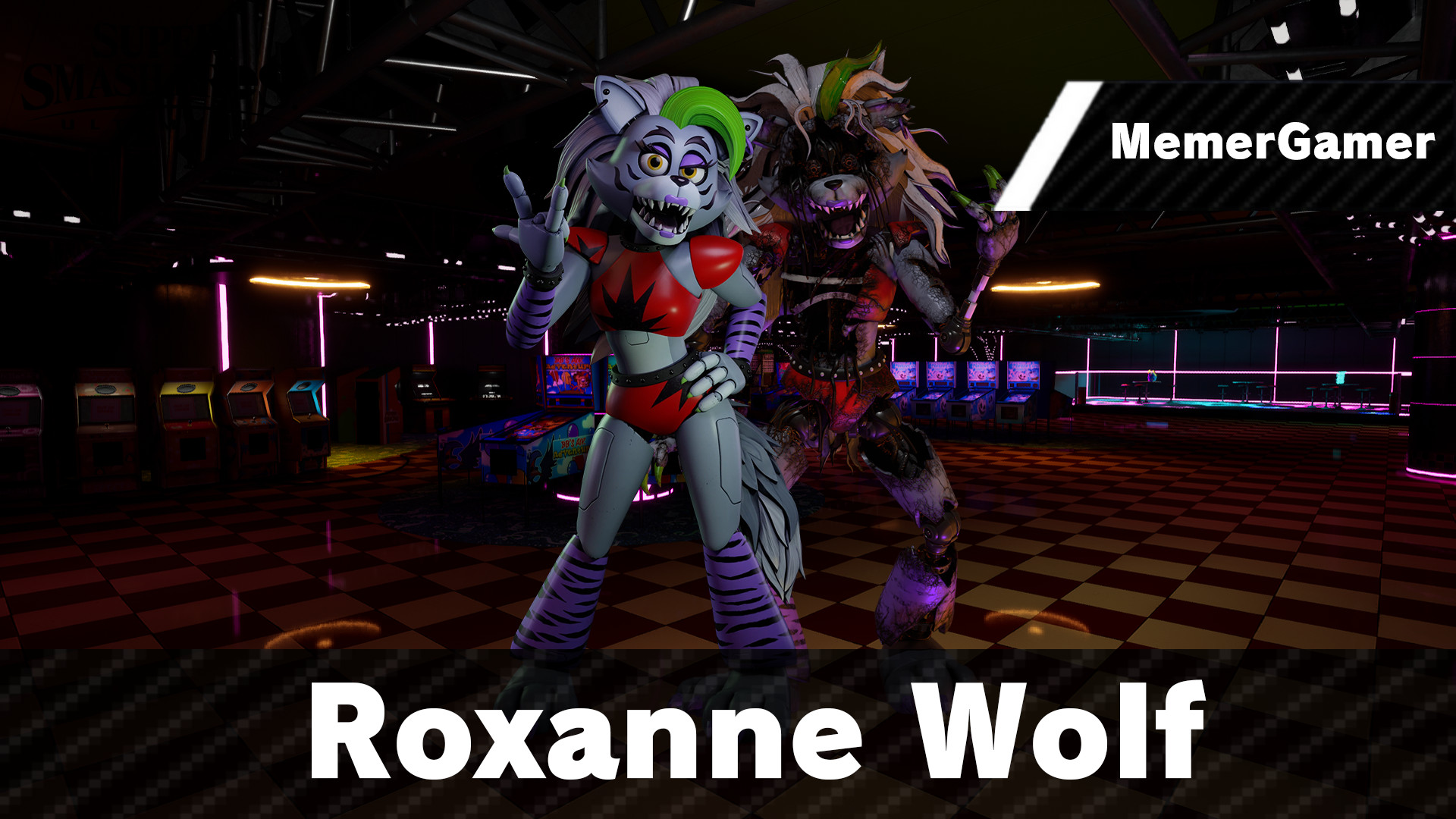 Roxanne Wolf [Super Smash Bros. Ultimate] [Mods]