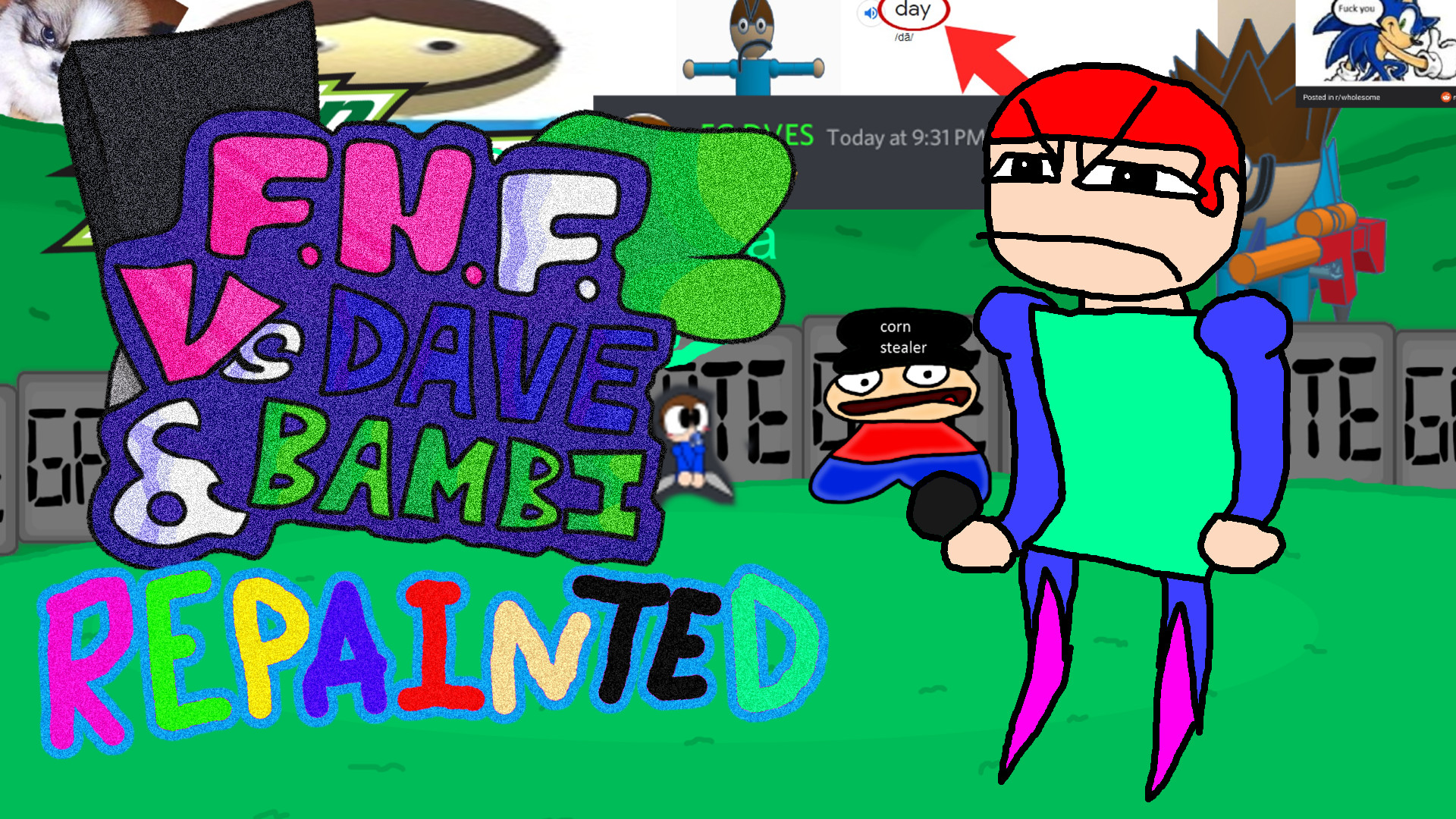 vs. dave and bambi repainted