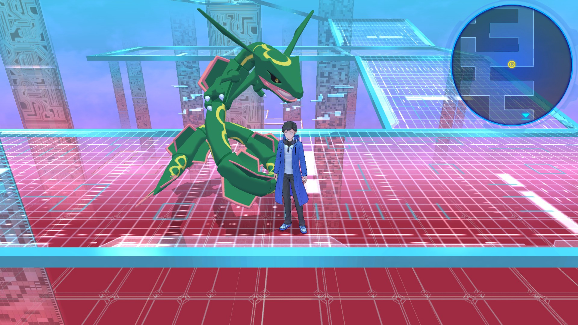 Skin) Rayquaza Shiny [Digimon Story Cyber Sleuth: Complete Edition