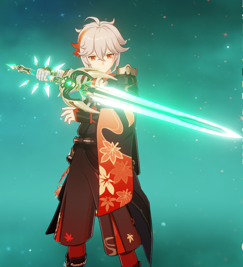 Luminus jade Keyblade/Sword