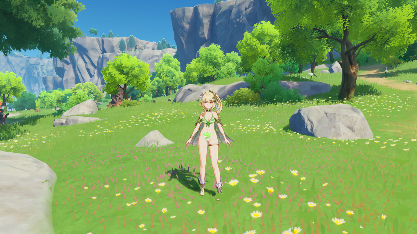 Spring Lumine (Nahida Cosplay) Bikini Version