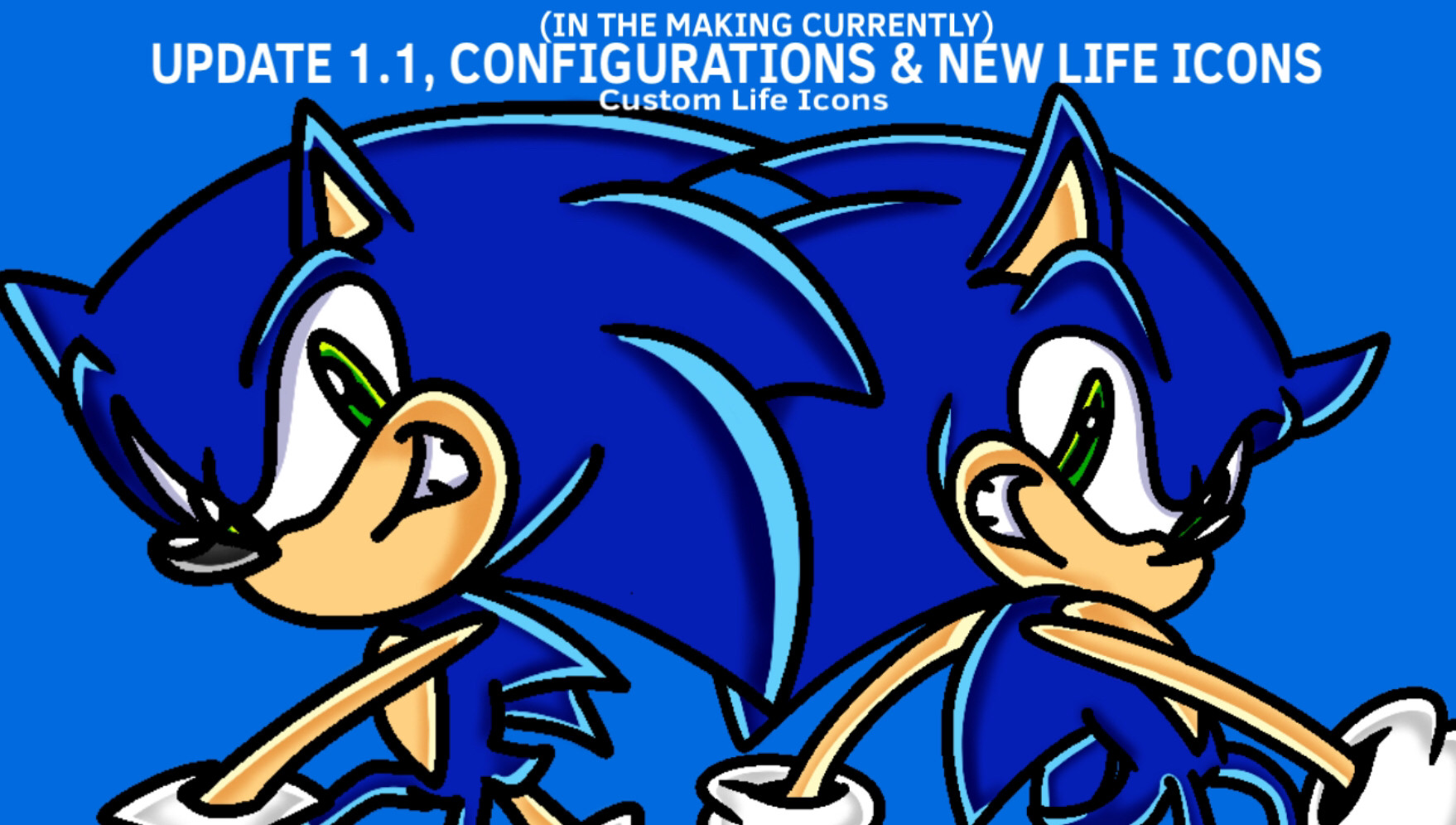 Custom Life Icons (UPDATE 1.1 IN THE MAKING) [Sonic Adventure DX] [Mods]