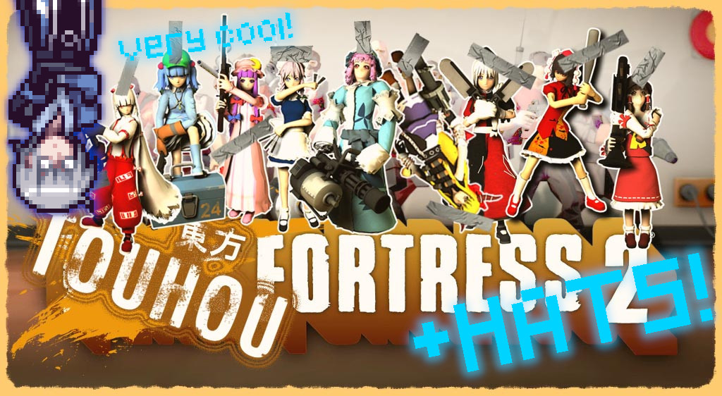 Touhou Fortress 2 Hat Project [Team Fortress 2] [Mods]