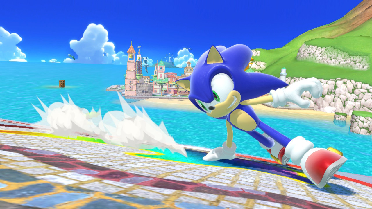 Sonic Speed Trail [Super Smash Bros. Ultimate] [Mods]