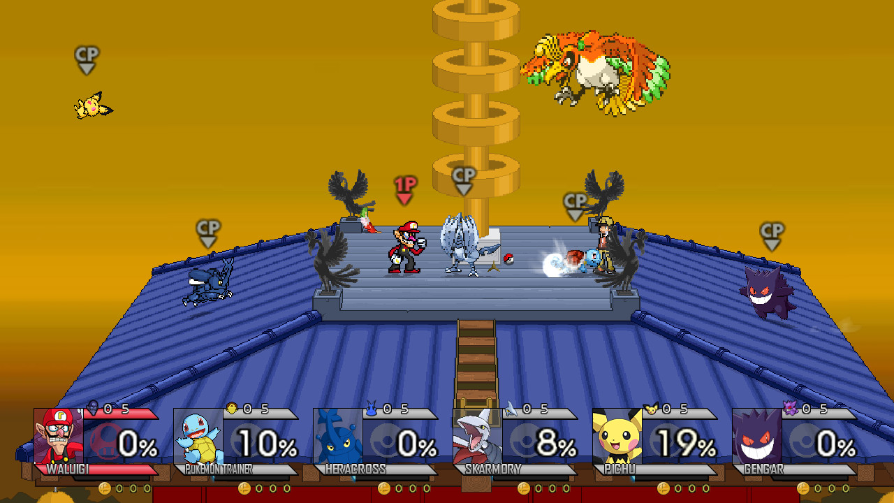 Pokemon HG/SS Tin Tower (9.4/CMC+) [Super Smash Bros. Crusade] [Mods]