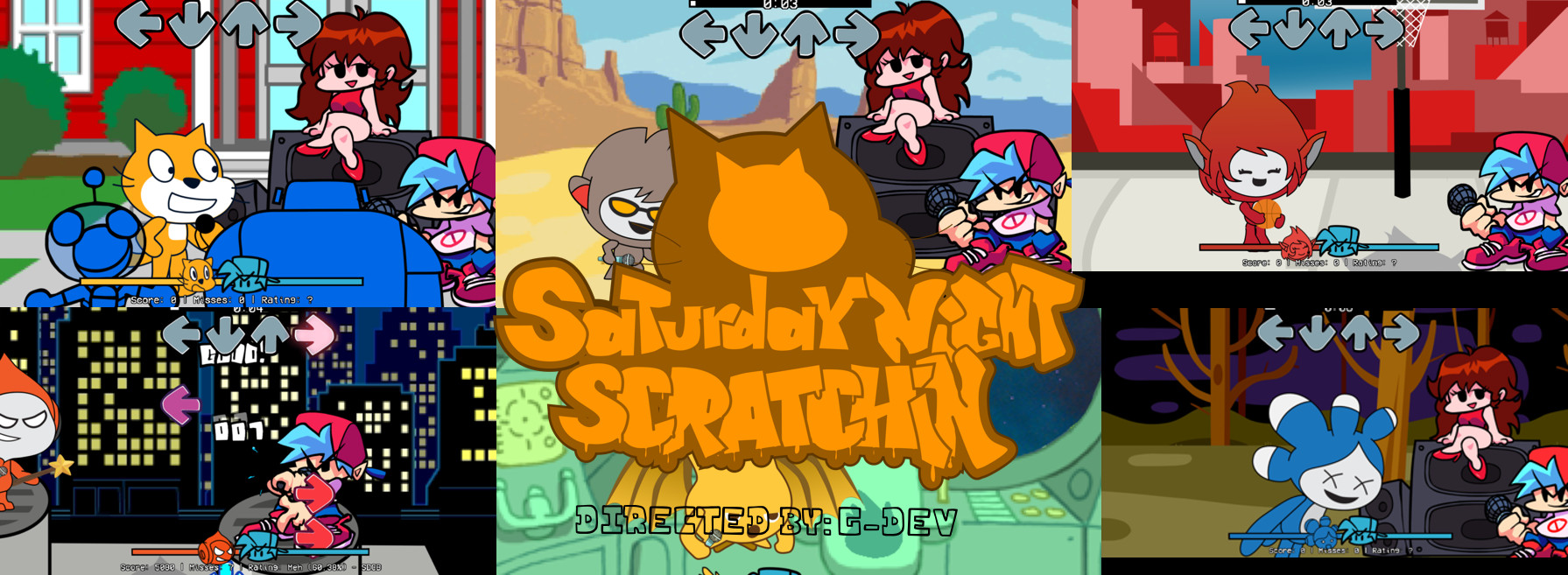 15 handpicked Scratch games of Friday Night Funkin