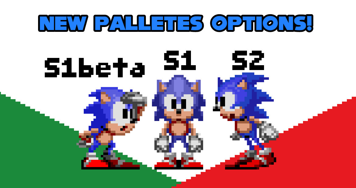 Sonic 2 absolute but a little bit like S1 sprites [Sonic The