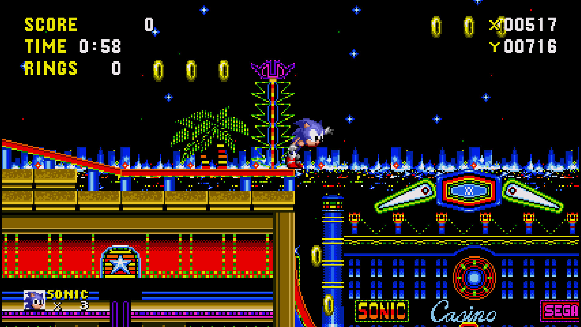 Sonic 2 absolute but a little bit like S1 sprites [Sonic The