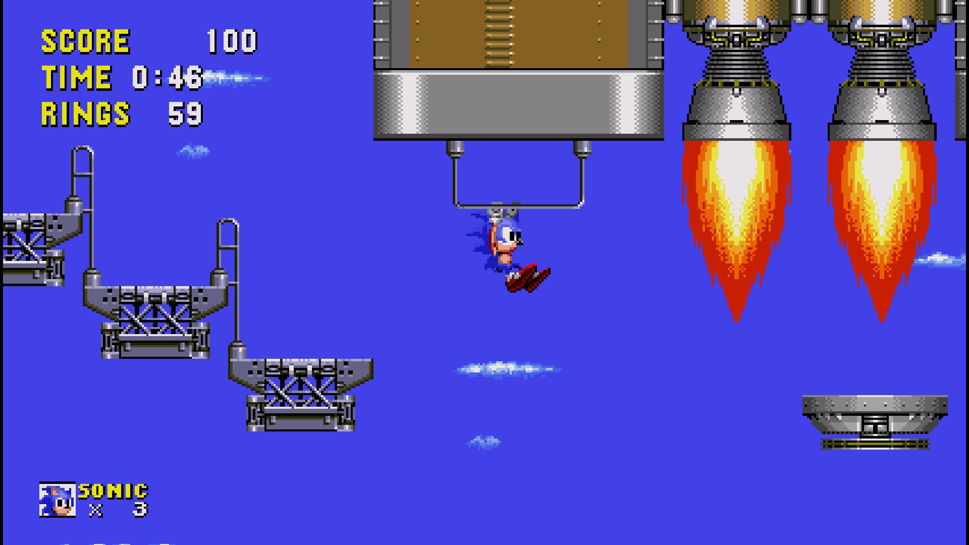 Sonic 2 absolute but a little bit like S1 sprites [Sonic The