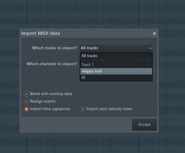 Happiness midi (Funkin Physics)
