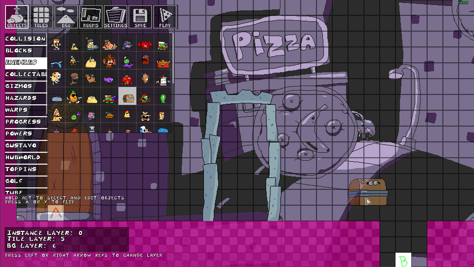 Classic Pizza Tower Level Editor V4.5 by Groovenschmoov