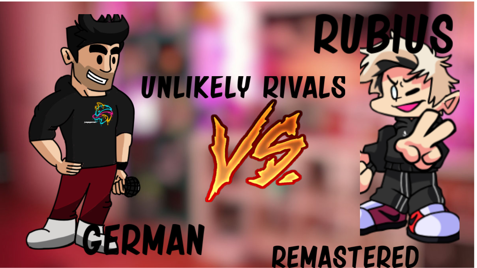 RUBIUS VS GERMAN EN UNLIKELY RIVALS REMASTERED