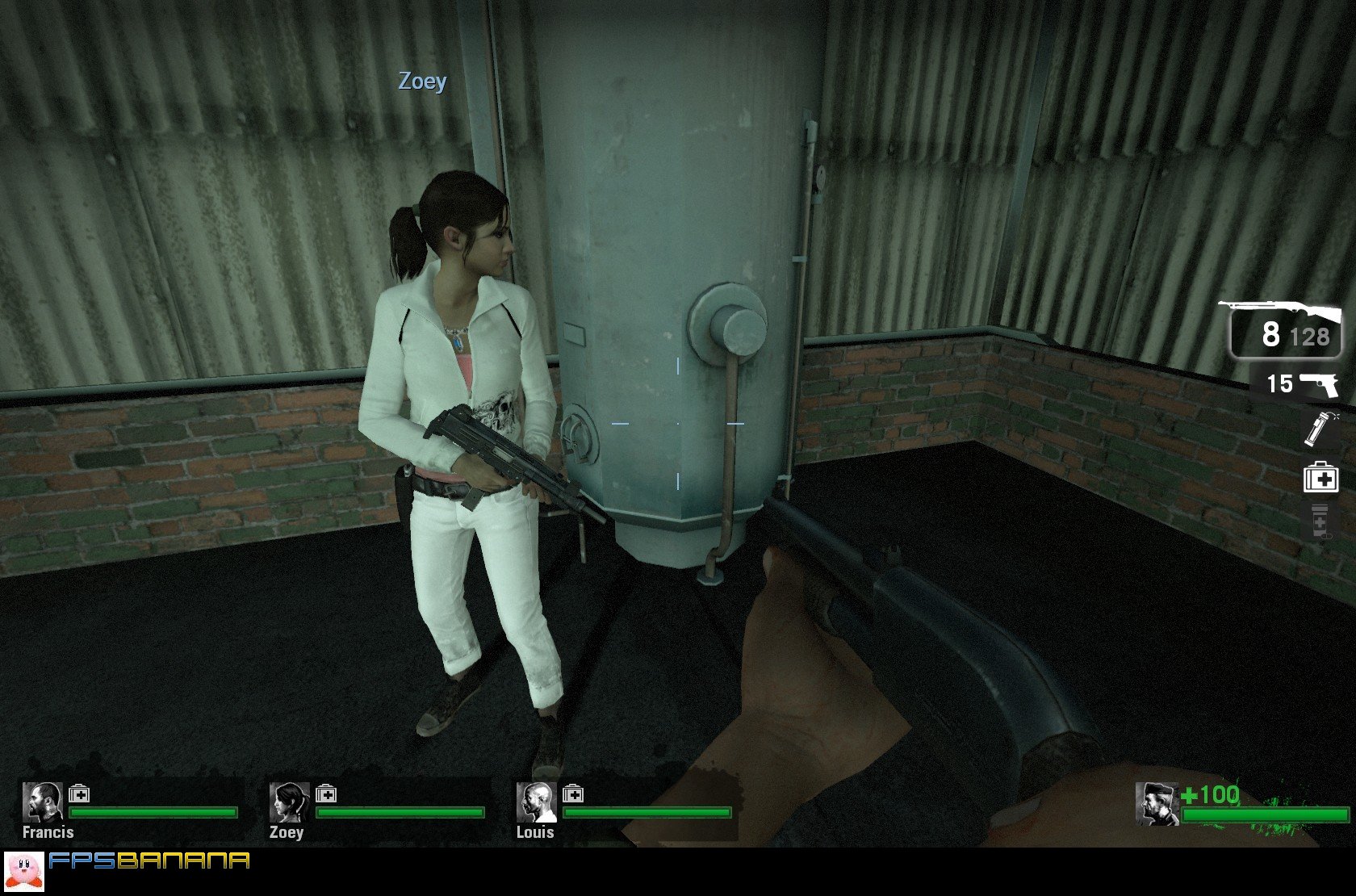 Left 4 dead модель. Зои left 4 Dead. Zoey White