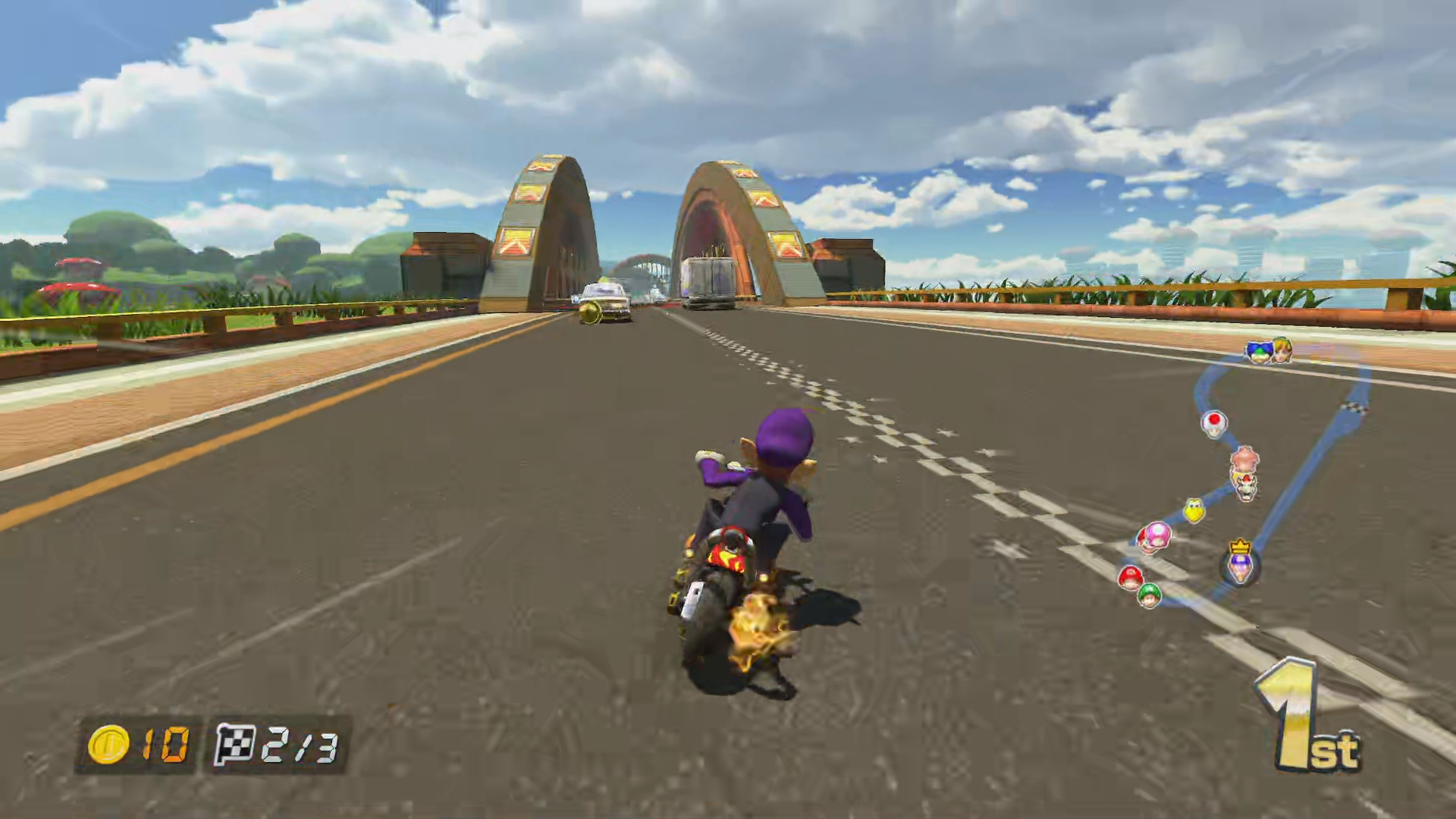 Mario Kart 8 Gcn Mushroom Bridge Remake Mario Kart 8 Mods 5254