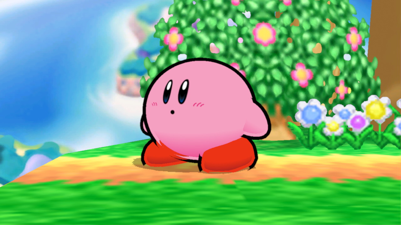 Super Star Artstyle Kirby [Super Smash Bros. Ultimate] [Mods]