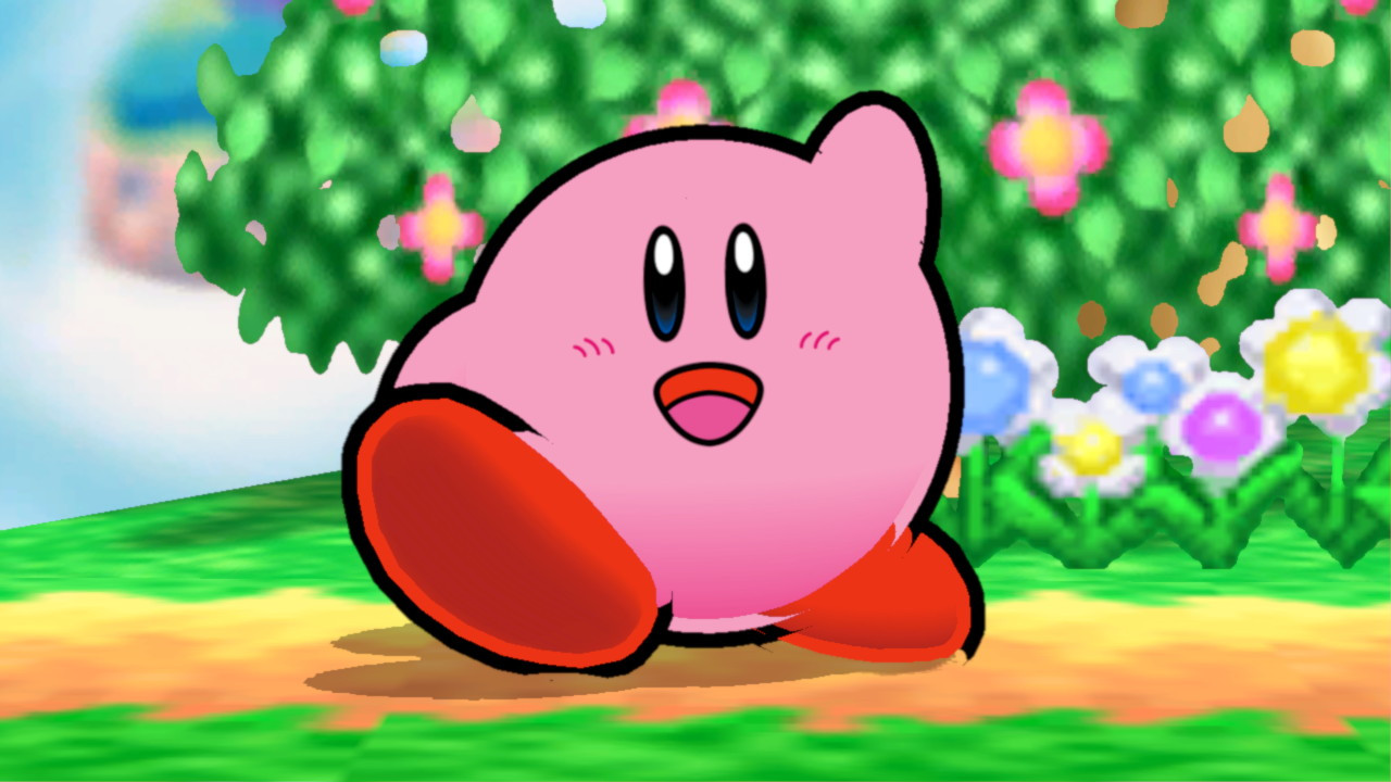 Super Star Artstyle Kirby [Super Smash Bros. Ultimate] [Mods]