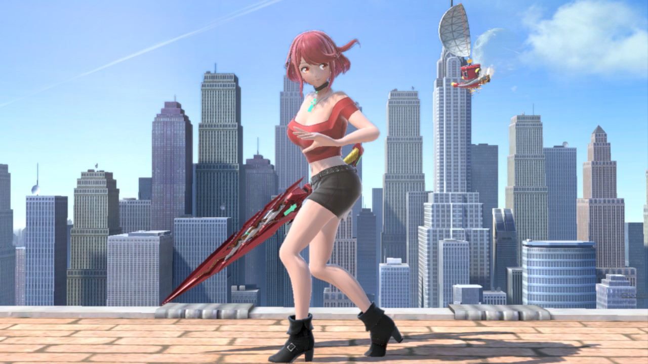 Pyra Mythra Casual Super Smash Bros Ultimate Mods