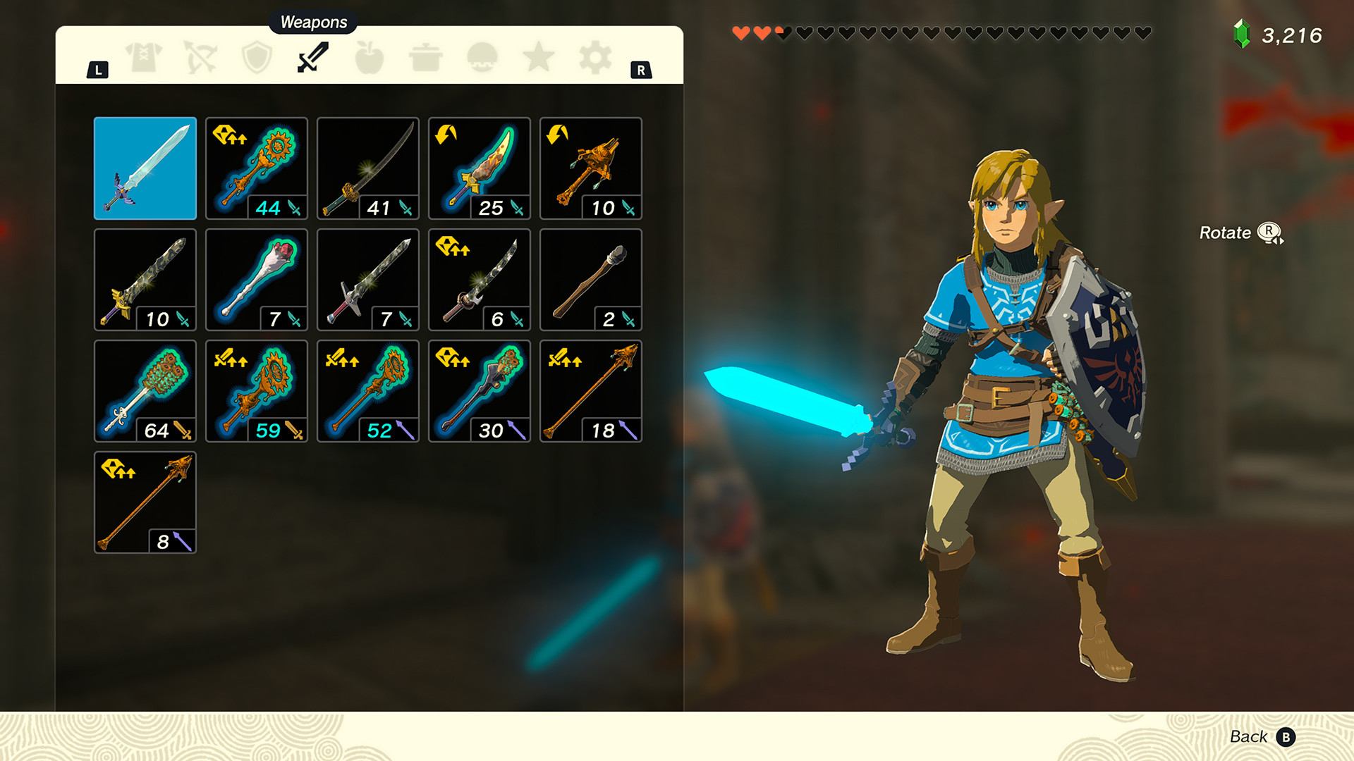 Awakened Master Sword [The Legend of Zelda Tears of the Kingdom] [Mods]