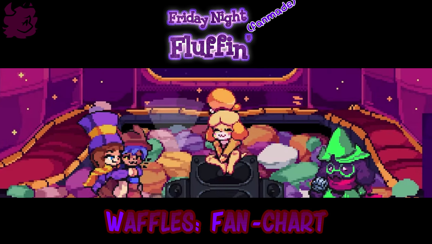 Friday Night Fluffin': Waffles Fan-Chart