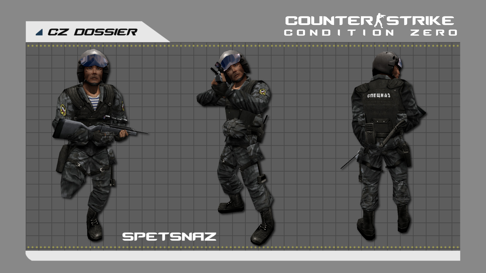 Condition Zero Beta/Dossier Skins [Counter-Strike: Condition Zero] [Mods]