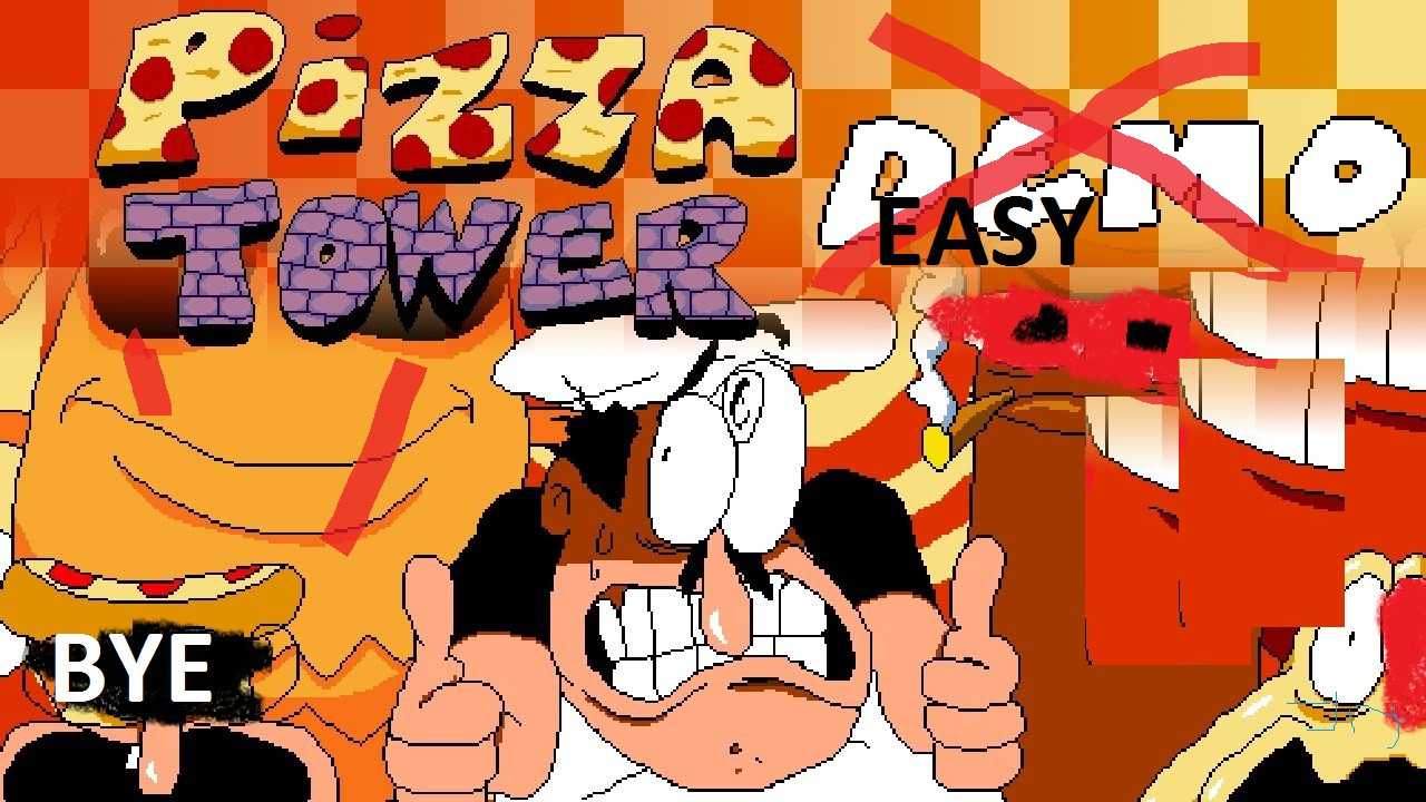 Pizza Tower, but something is wrong with it... [Pizza Tower] [Mods]