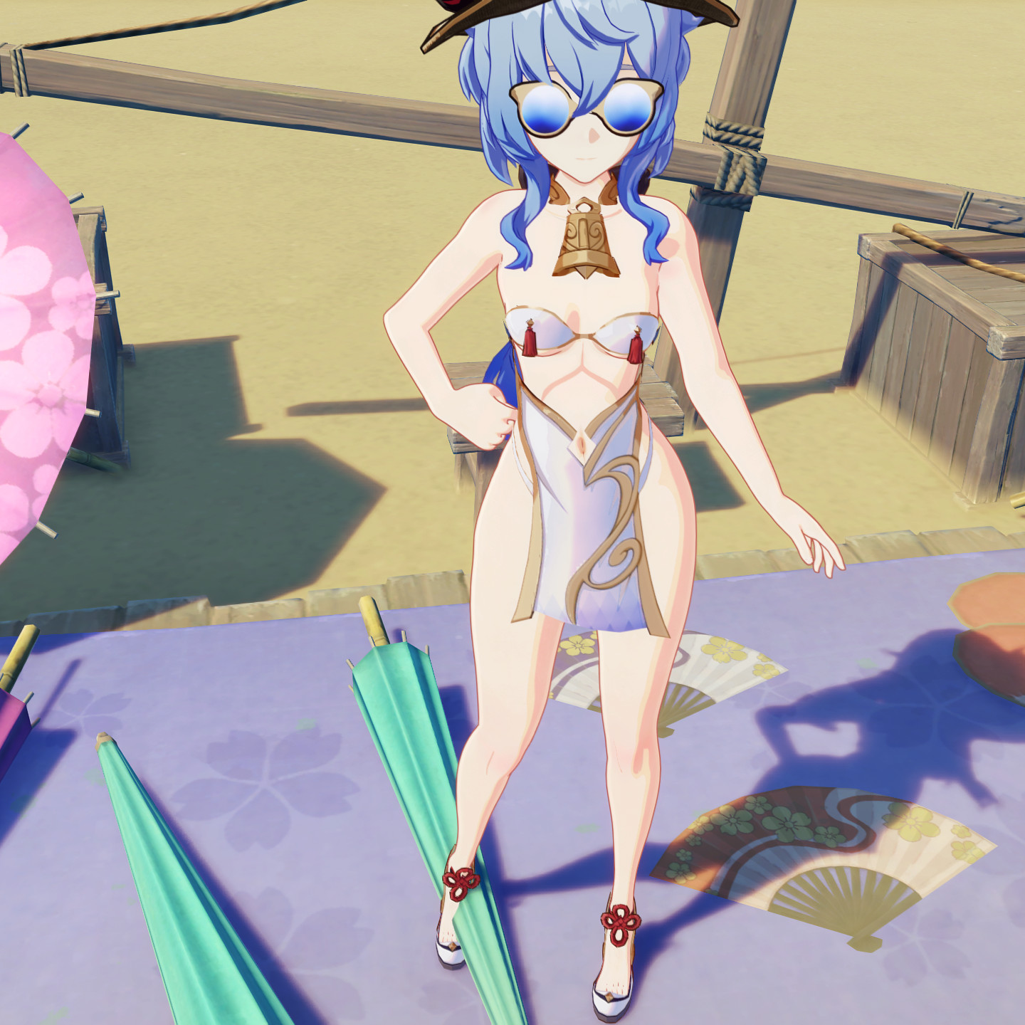 Beach Babe Ganyu