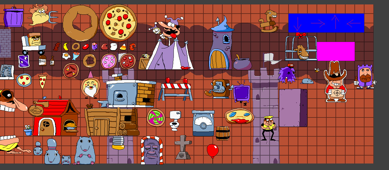 another mod on objects for CYOP+skins for objects Mod for Pizza Tower ...