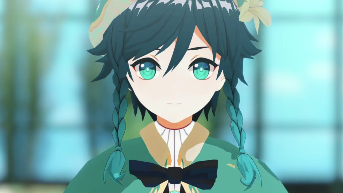 Venti's outfit in official manga(温迪官漫装束)