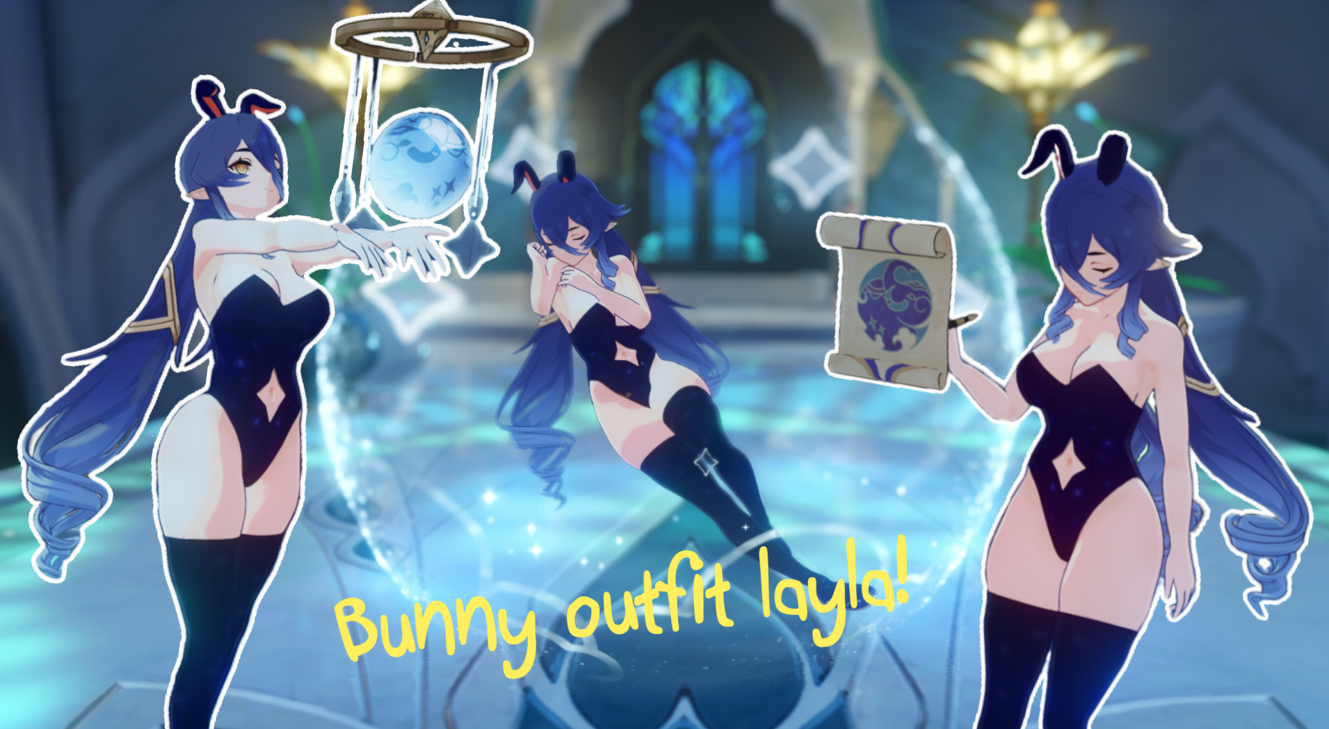 Bunny outfit Layla!