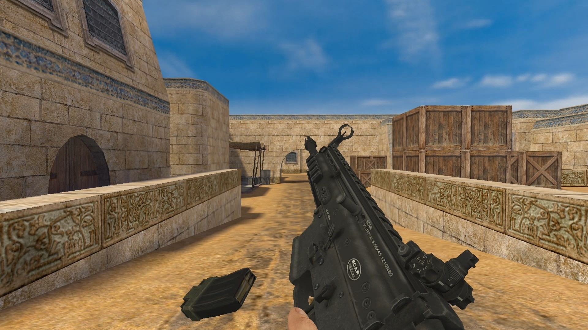 MW3 SCAR-L on MWII Animations [Counter-Strike 1.6] [Mods]