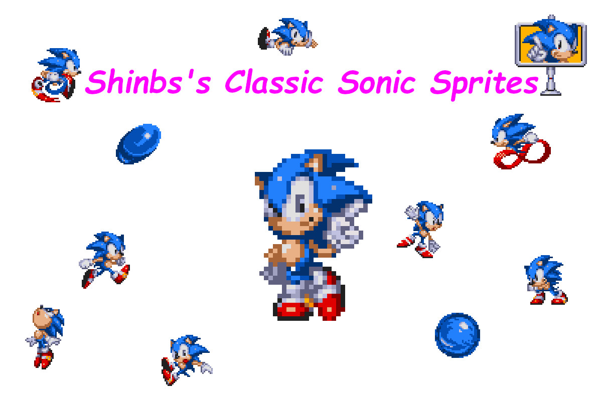 Sonic VS Classic Sonic [Sprite Animation] 