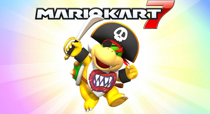 Download Mario And Bowser Jr Kart 8 Wallpaper