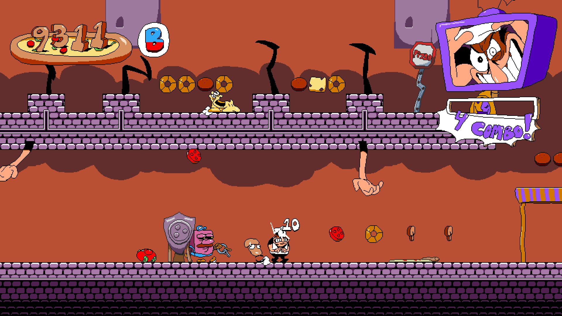 Scary Tower(Custom Level) [Pizza Tower] [Mods]