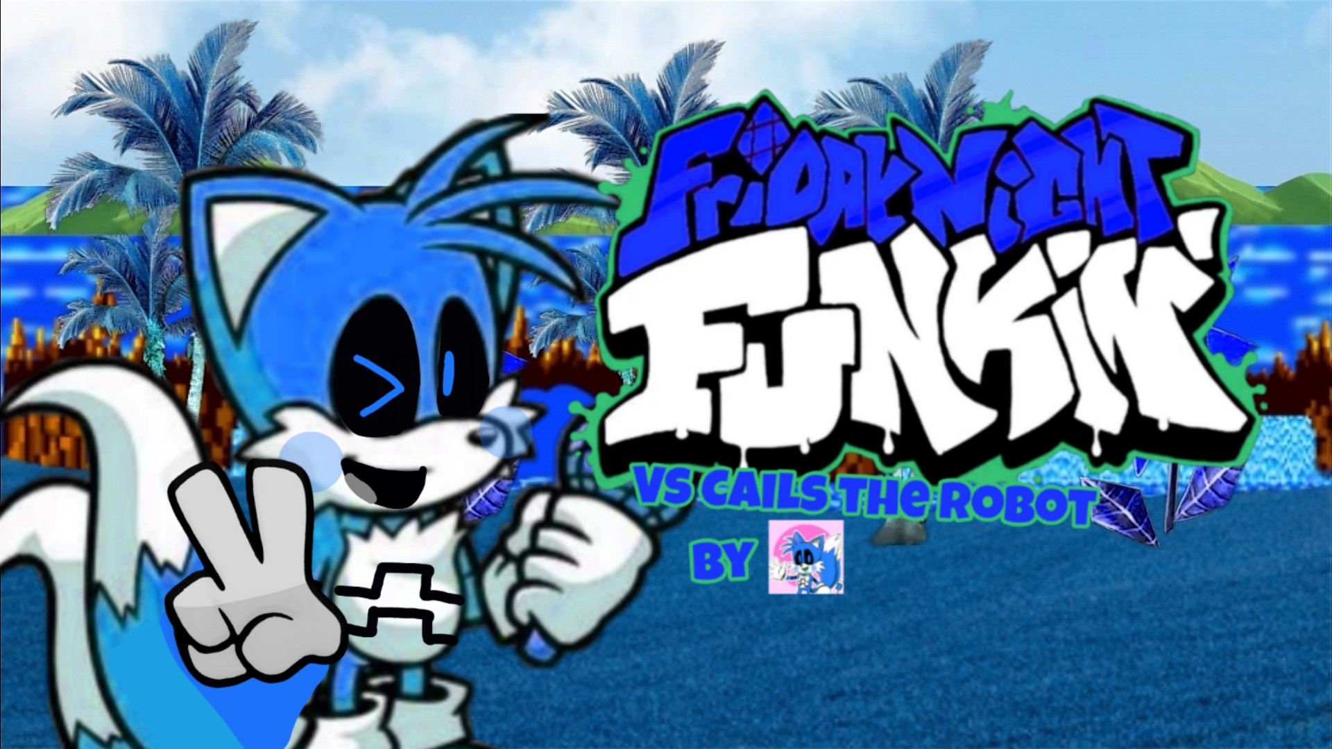 Friday Night Funkin' Vs Cails the robot