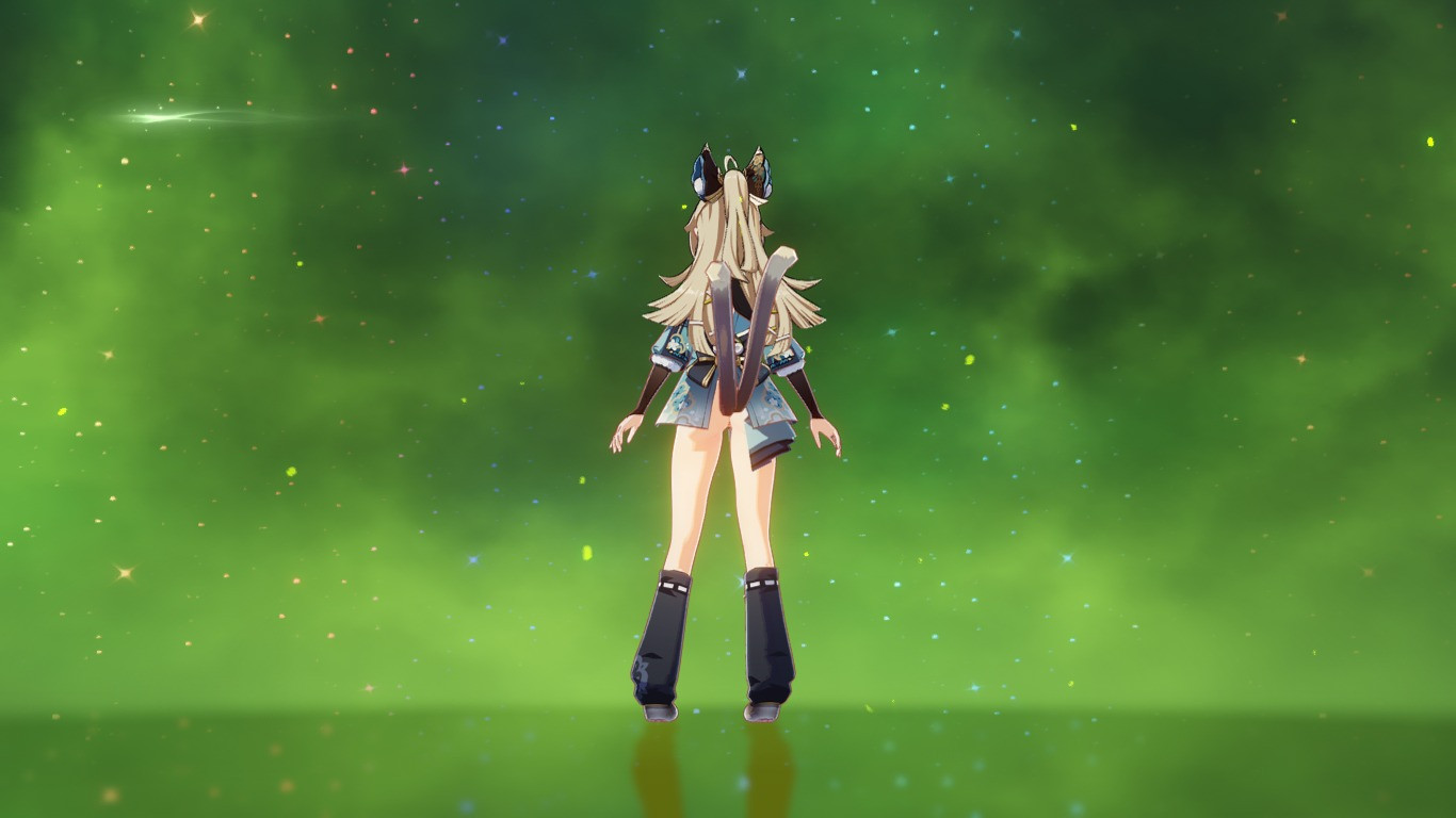 Kirara half nude mod