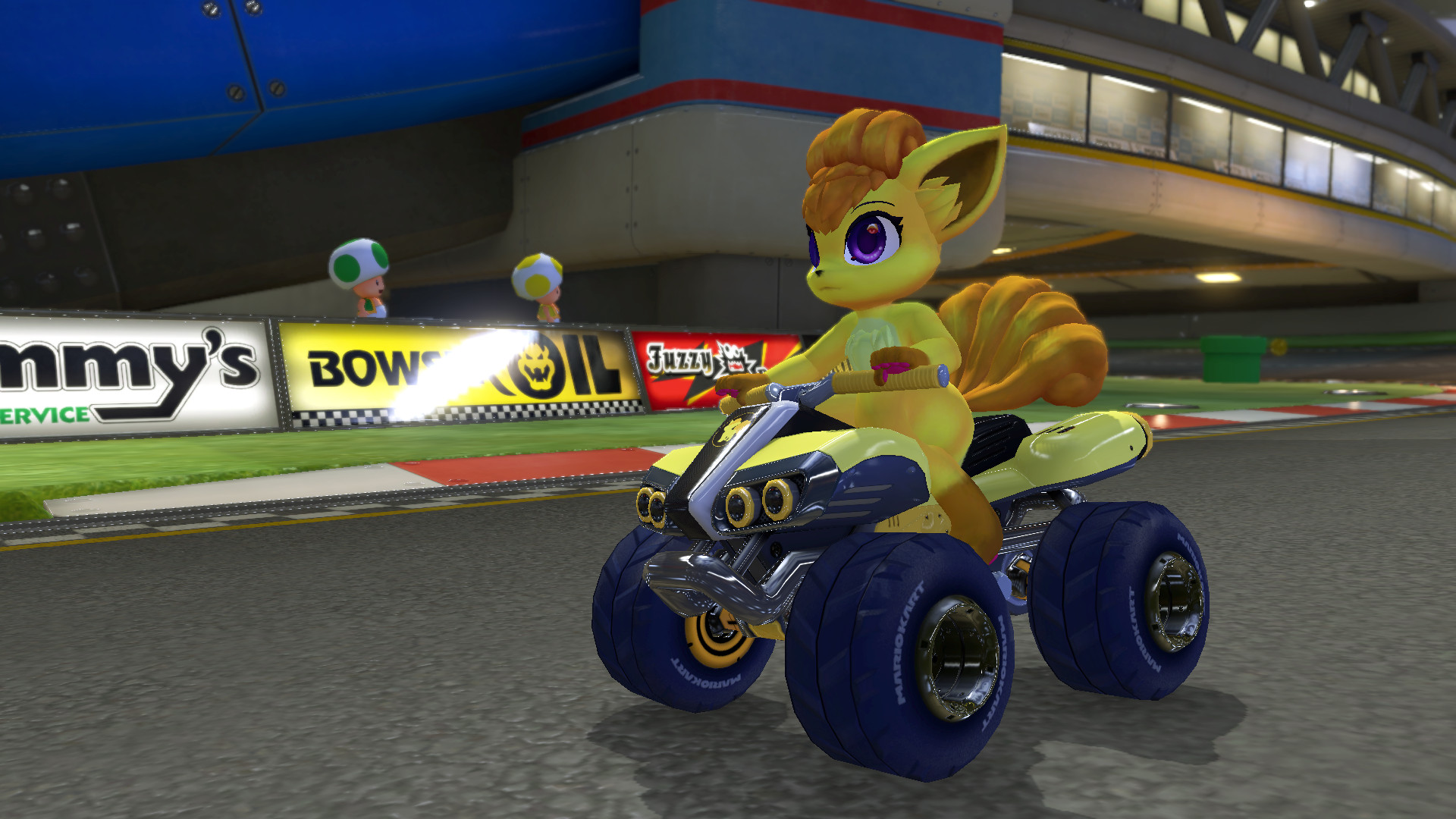 Vulpix Mod Vulpix Mod for Mario Kart 8 Deluxe | MK8D Mods