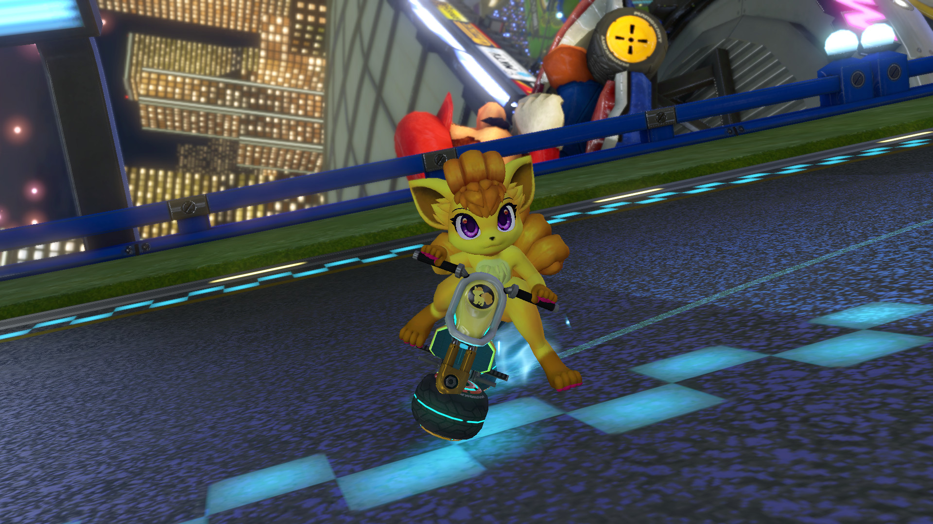 Vulpix Mod Vulpix Mod for Mario Kart 8 Deluxe | MK8D Mods
