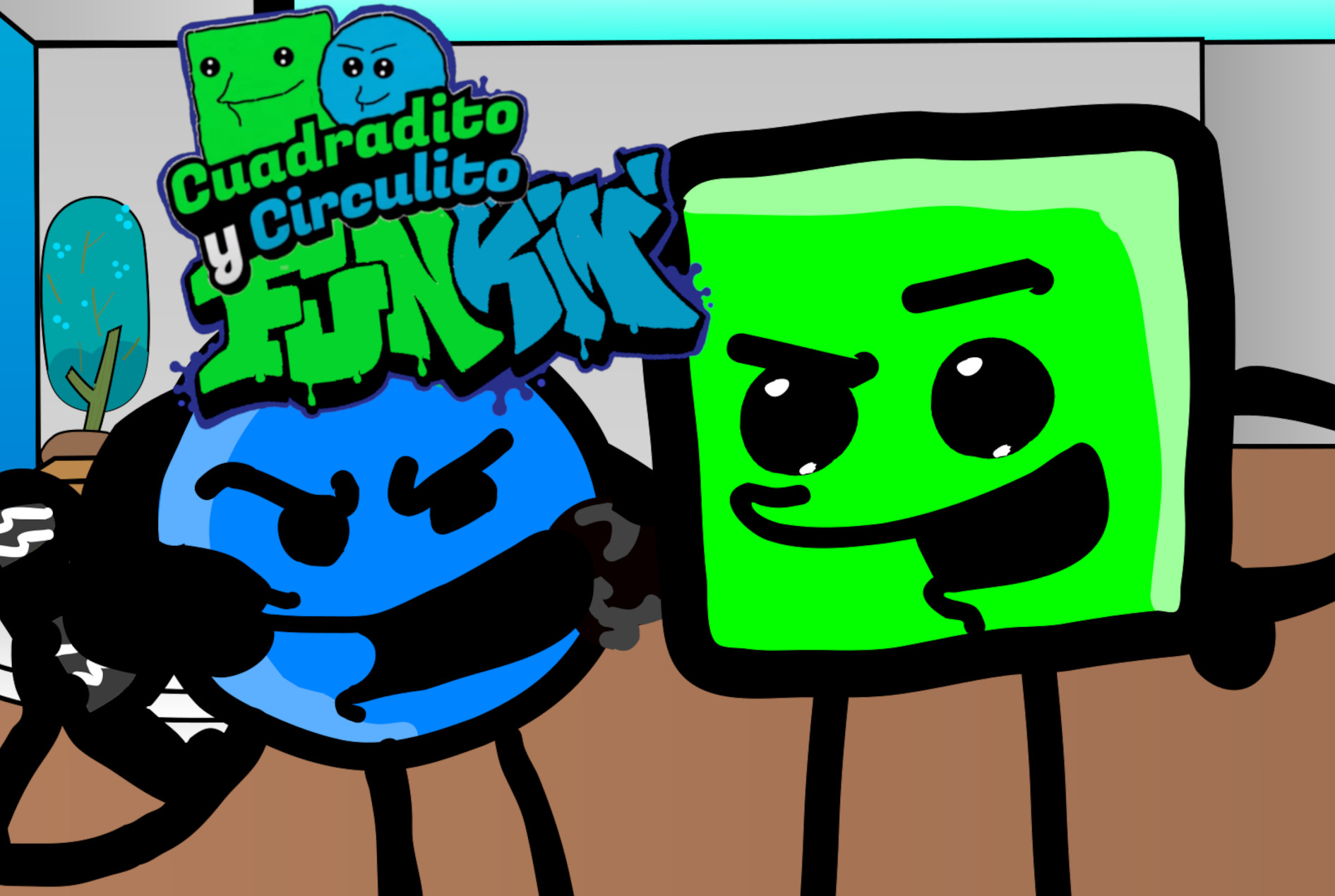 CYC Funkin' Vs Cuadradito & Circulito Demo!