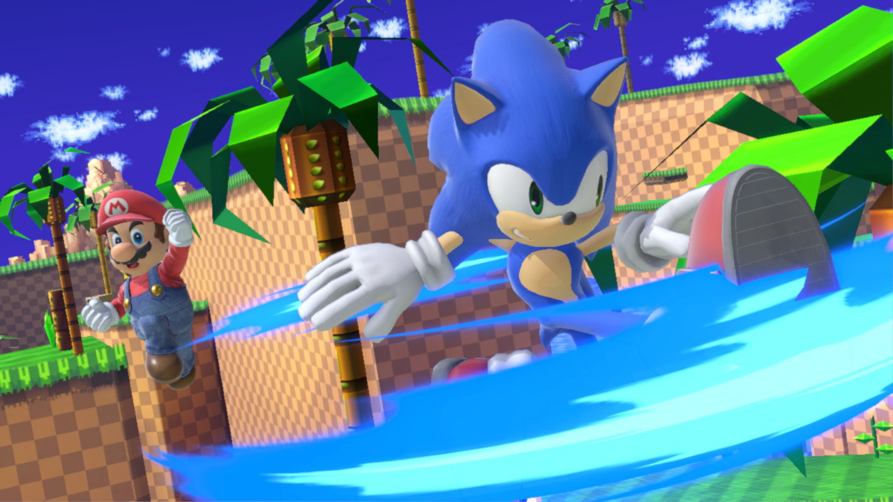 Sonic Speed Trail [Super Smash Bros. Ultimate] [Mods]