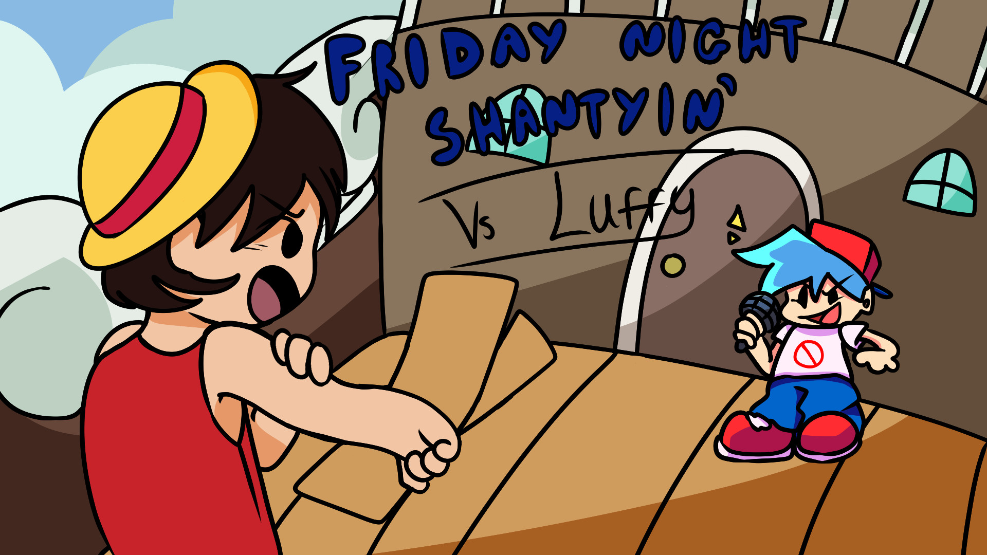 VS Luffy (Friday Night Shantyin')