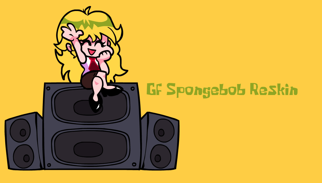 Gf in Spongebob costume Reskin (Psych Engine))