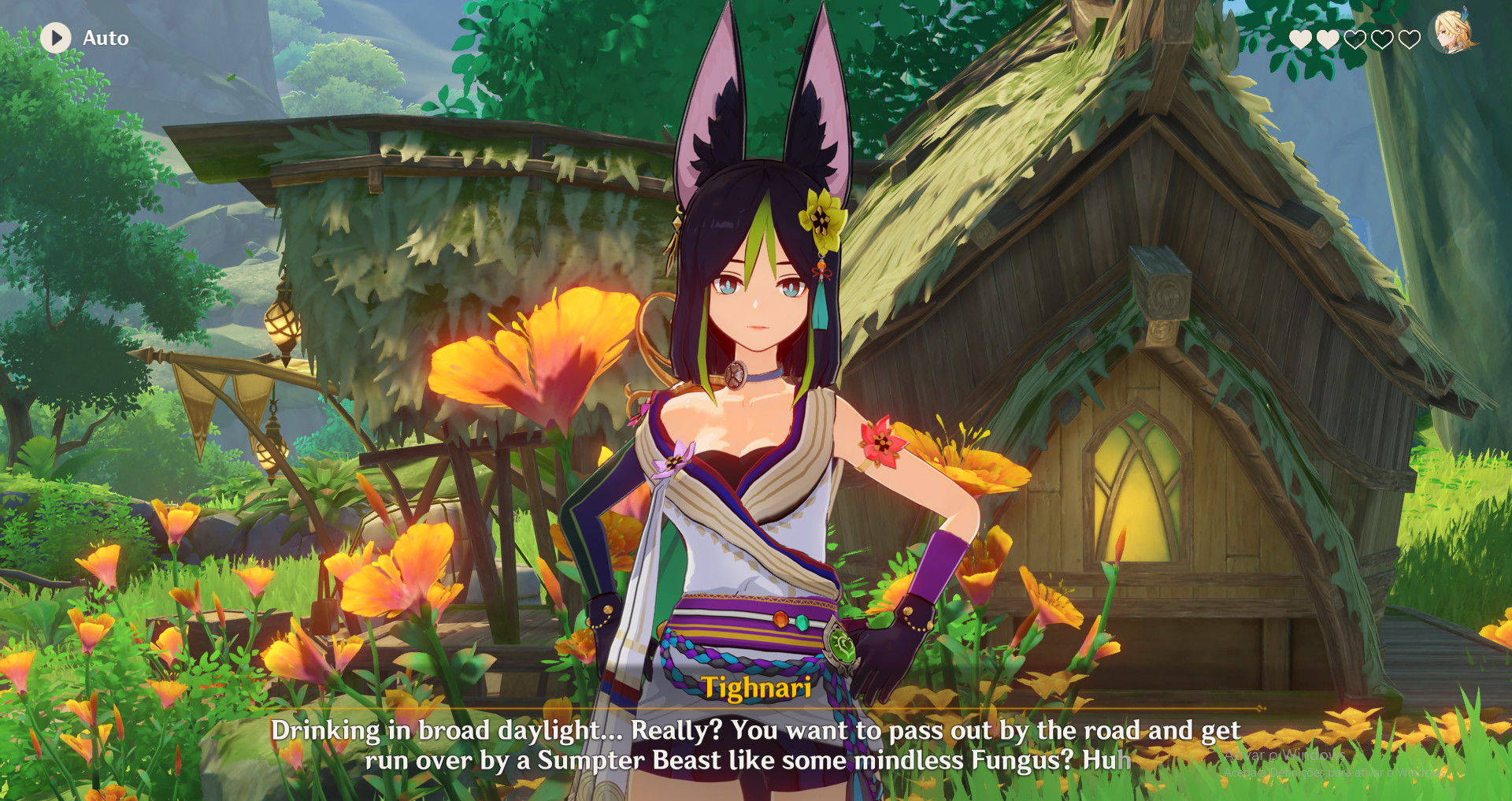 Tighnari genderbend - SFW version of elsir mod