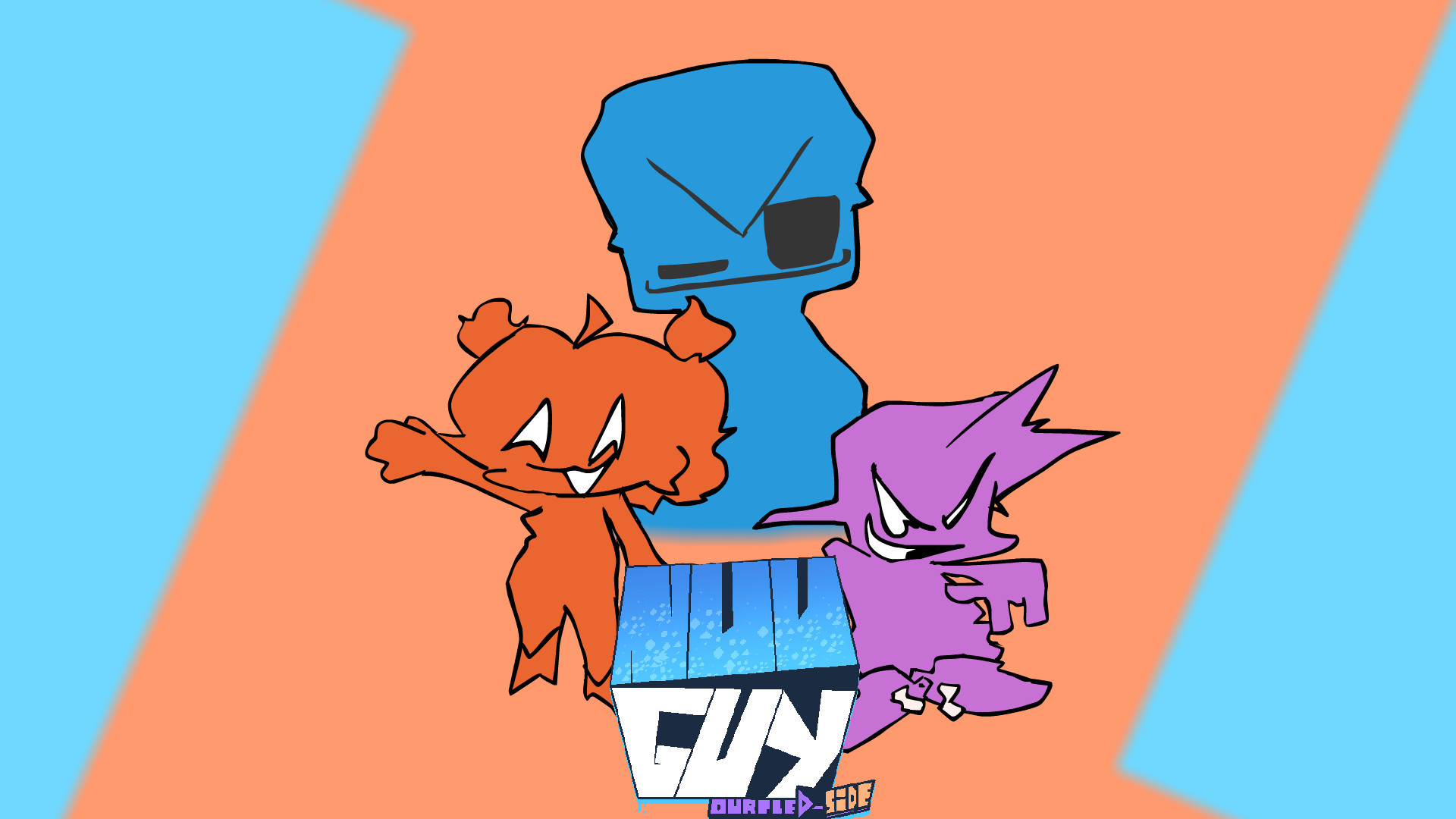Ourple Guy D-Sides Vs Nuu guy
