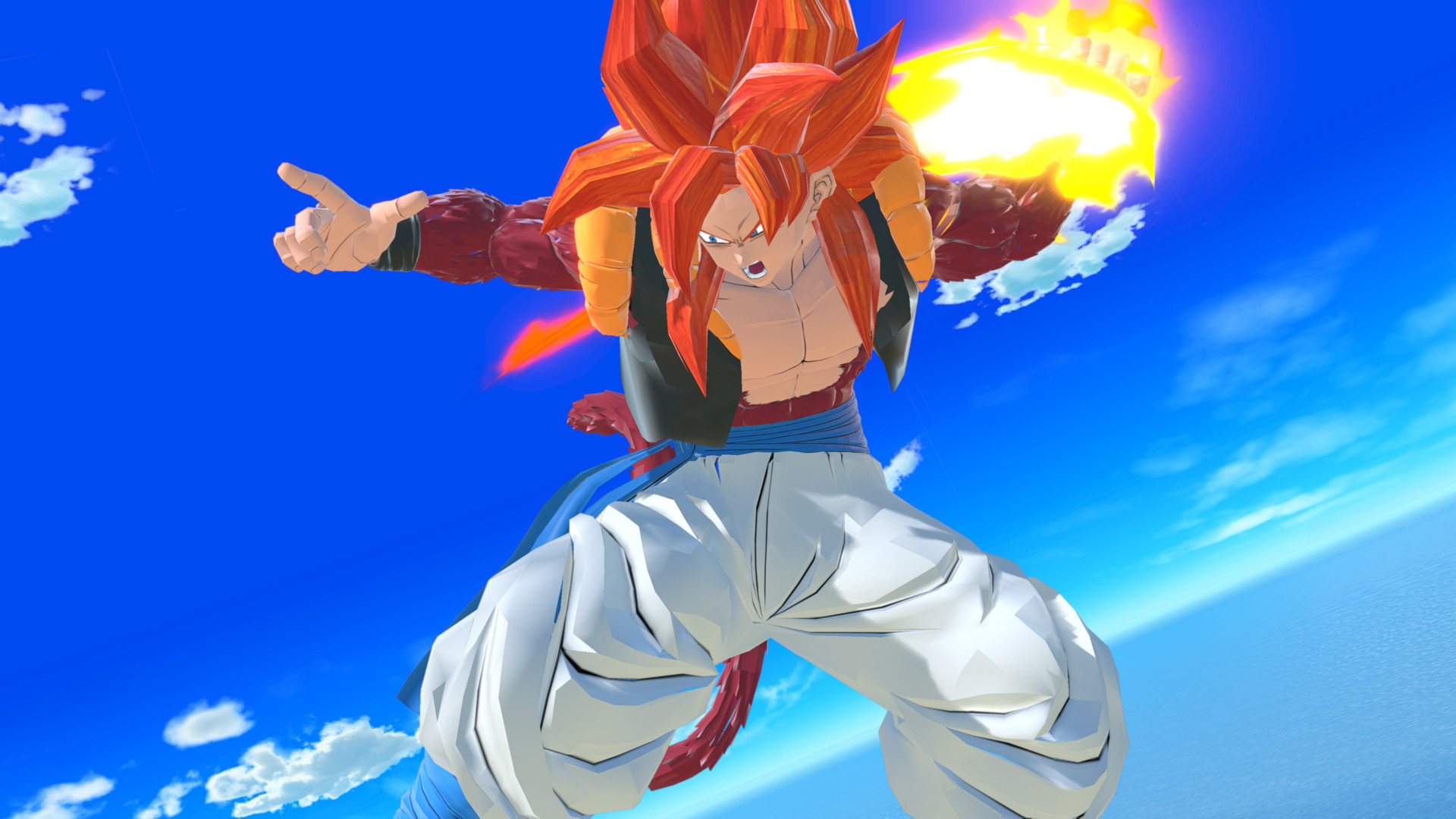 Super Saiyan 4 Goku over Gogeta 4 (1.1) – FighterZ Mods