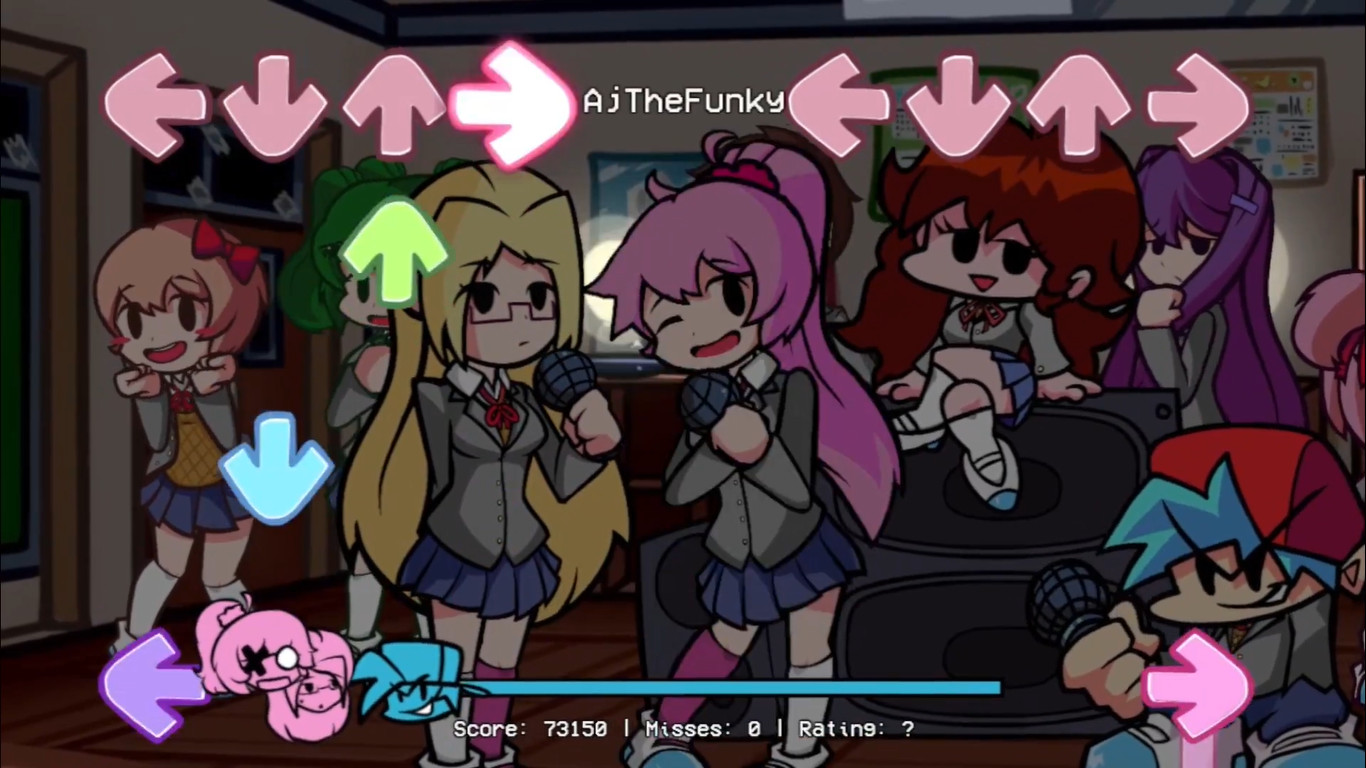 Doki Doki Extras V2 Friday Night Funkin Mods 