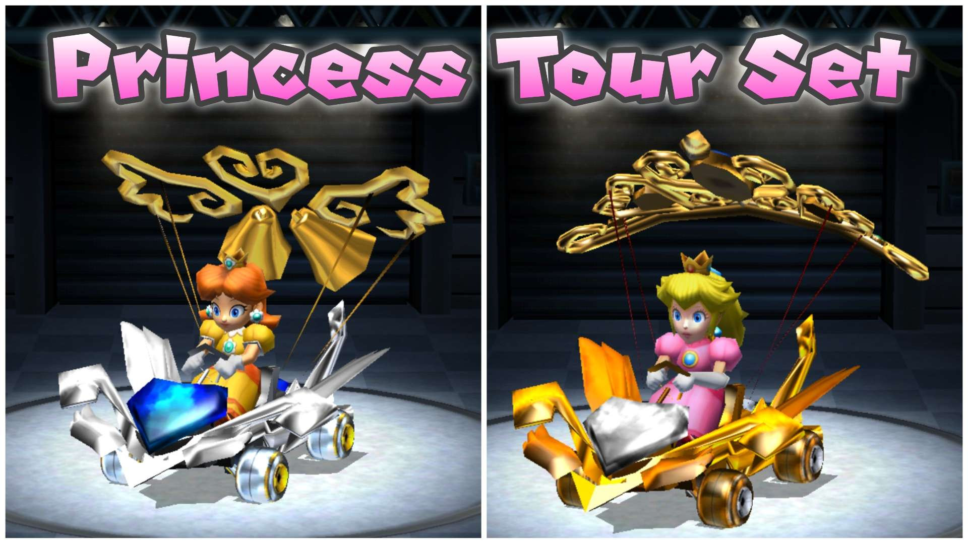 Princess Tour Set Mod for Mario Kart 7 | MK7 Mods