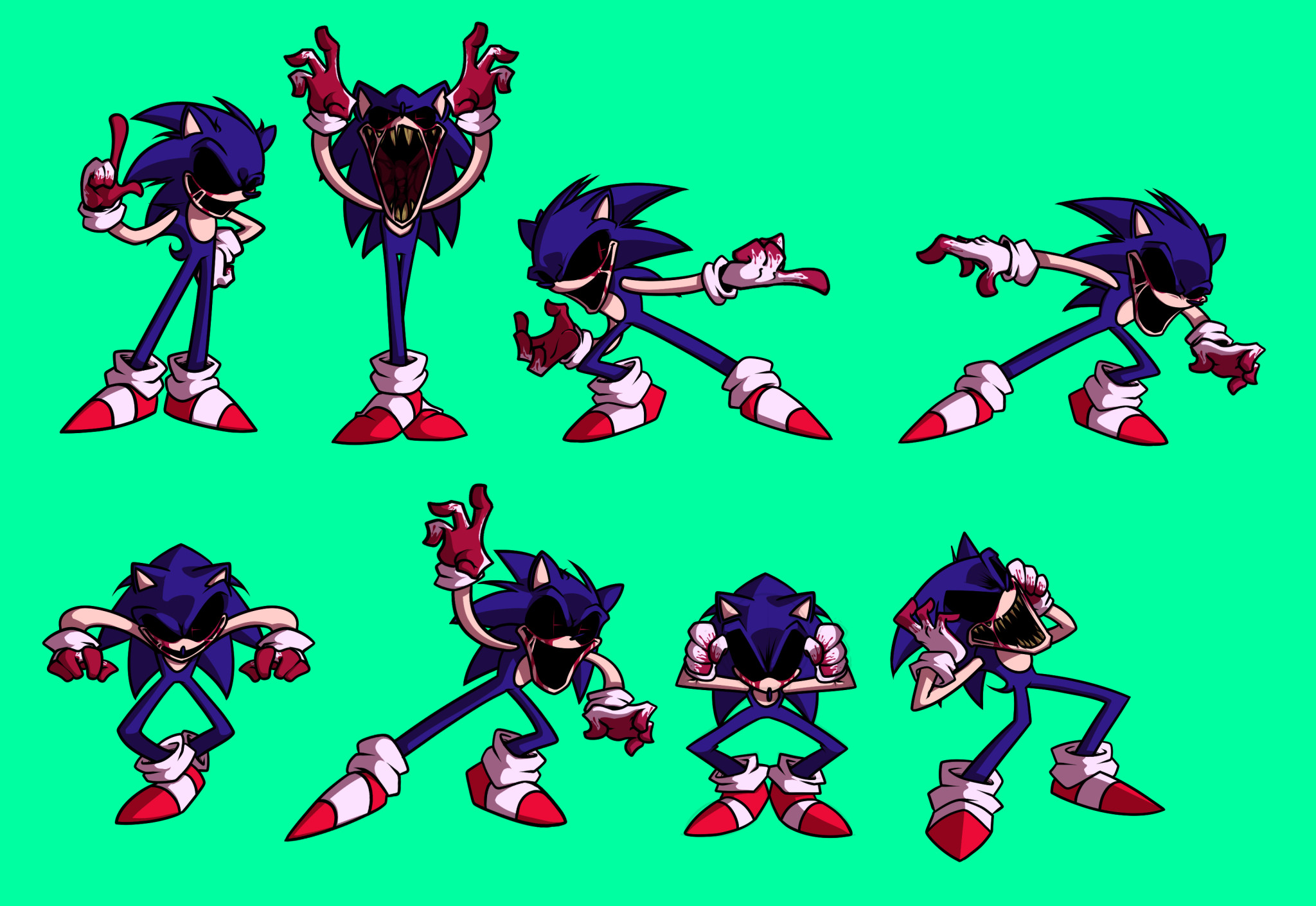 YCR 2011x Sonic.Exe (cooler sprites) 