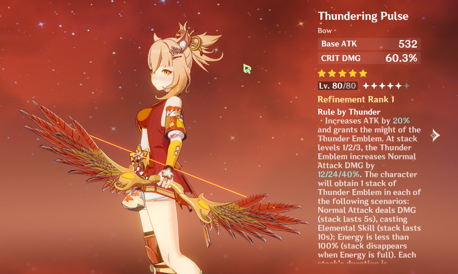 Phoenix Feather Bow Mod