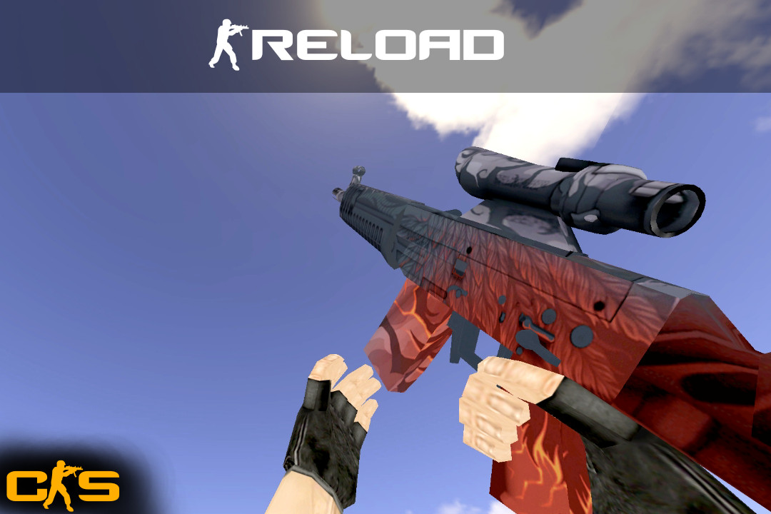 DEFAULT SG552 | DARKWING Mod for Counter-Strike 1.6 | CS1.6 Mods